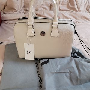 Jessica Moore Satchel Cool Beige NWT